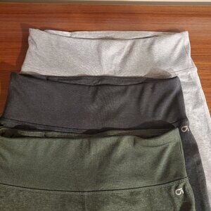 GapFit Brushed Tech Jersey Leggings - Lot of 3 pair